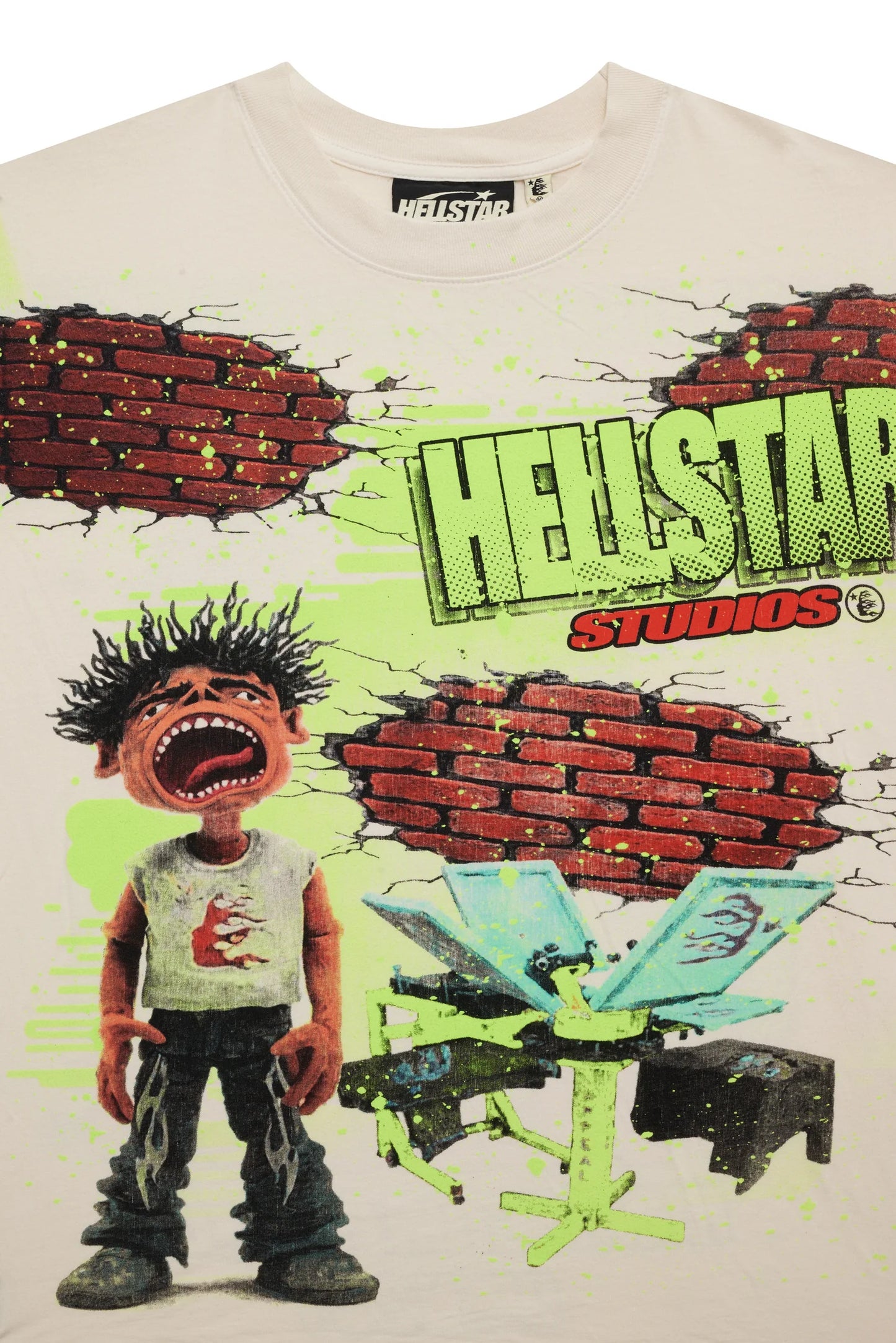 Hellstar Studios Brick Wall T-Shirt